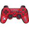 MLB Los Angeles Angels - Solid Distressed PS3 Dual Shock wireless controller Skin