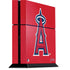 MLB Los Angeles Angels - Solid Distressed PS4 Console Skin
