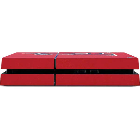 MLB Los Angeles Angels - Solid Distressed PS4 Console Skin
