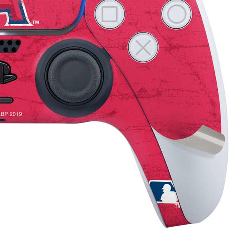 MLB Los Angeles Angels - Solid Distressed PS5 Bundle Skin