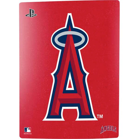 MLB Los Angeles Angels - Solid Distressed PS5 Bundle Skin