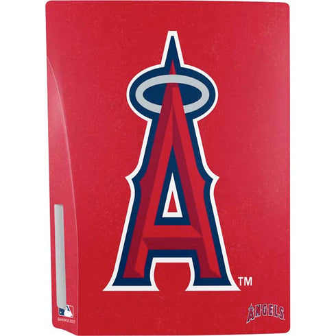 MLB Los Angeles Angels - Solid Distressed PS5 Bundle Skin