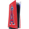 MLB Los Angeles Angels - Solid Distressed PS5 Console Skin
