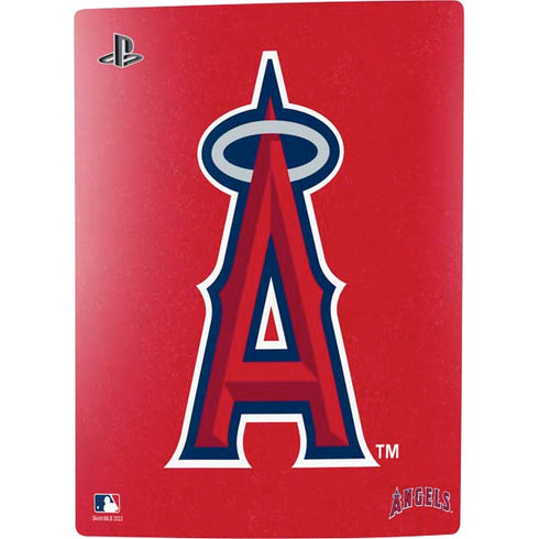 MLB Los Angeles Angels - Solid Distressed PS5 Digital Edition Console Skin