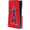MLB Los Angeles Angels - Solid Distressed PS5 Slim Disk Console Skin