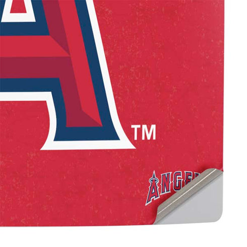 MLB Los Angeles Angels - Solid Distressed PS5 Slim Digital Edition Console Skin