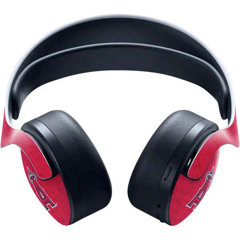 MLB Los Angeles Angels - Solid Distressed PULSE 3D Wireless Headset for PS5 Skin
