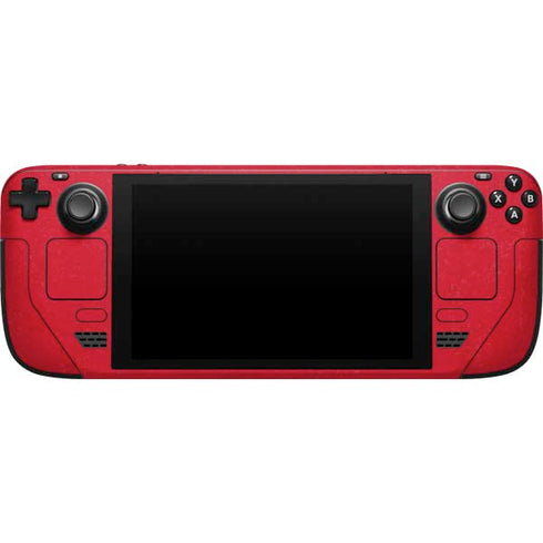 MLB Los Angeles Angels - Solid Distressed Steam Deck Handheld Gaming Computer Skin