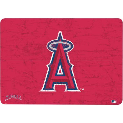 MLB Los Angeles Angels - Solid Distressed Surface Laptop Studio Skin