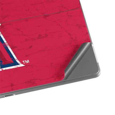 MLB Los Angeles Angels - Solid Distressed Surface Pro 8 Skin