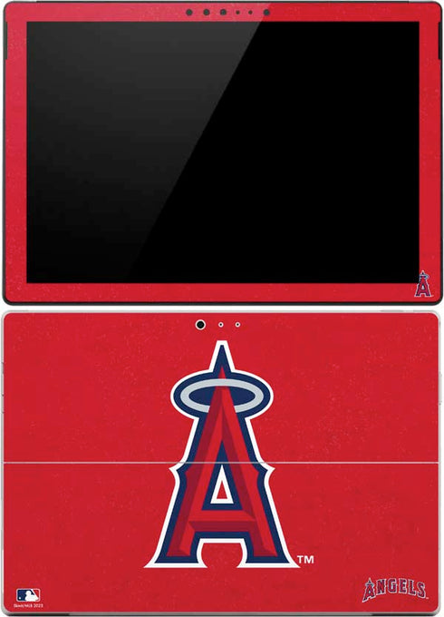 MLB Los Angeles Angels - Solid Distressed Surface Pro (2017) Skin