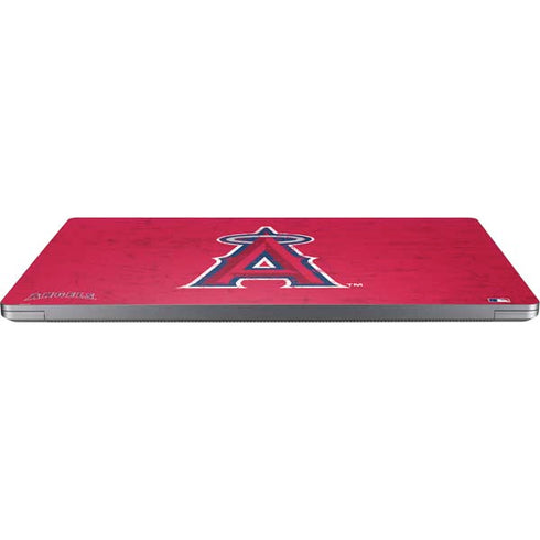 MLB Los Angeles Angels - Solid Distressed Universal Laptop 12in (9.8 x 6.8in) Skin