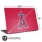 MLB Los Angeles Angels - Solid Distressed Universal Laptop 13in (10.6 x 7.6in) Skin