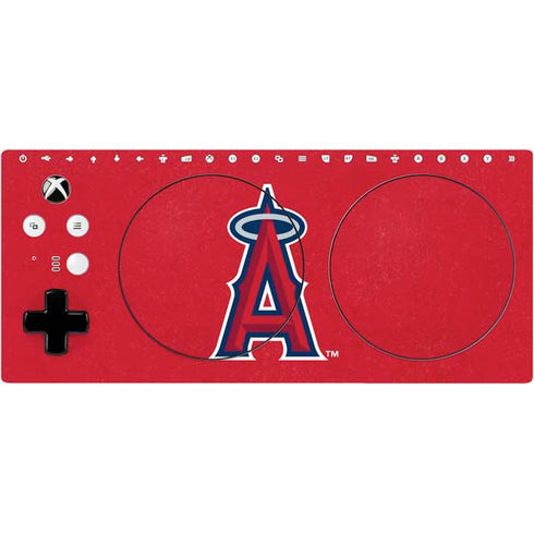 MLB Los Angeles Angels - Solid Distressed Xbox Adaptive Controller Skin