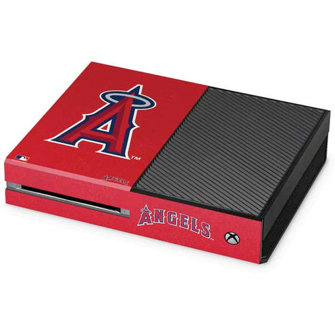 MLB Los Angeles Angels - Solid Distressed Xbox One Console Skin