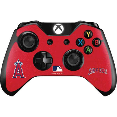 MLB Los Angeles Angels - Solid Distressed Xbox One Controller Skin