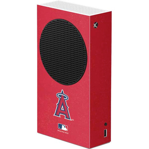 MLB Los Angeles Angels - Solid Distressed Xbox Series S Console Skin