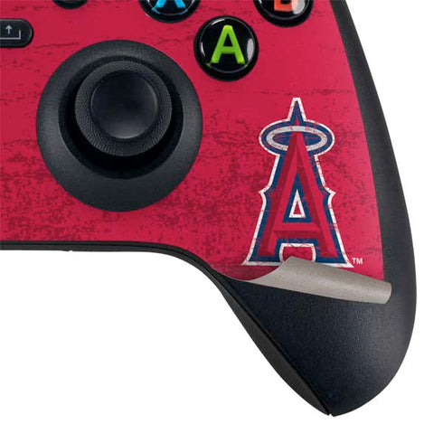 MLB Los Angeles Angels - Solid Distressed Xbox Series X Bundle Skin