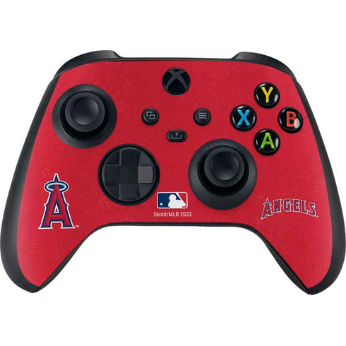 MLB Los Angeles Angels - Solid Distressed Xbox Series X Controller Skin