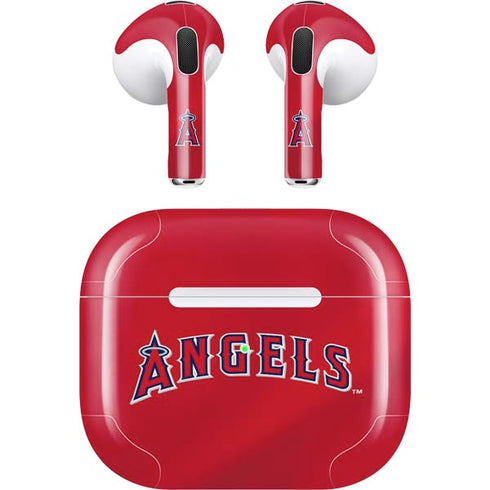 MLB Los Angeles Angels Alternate Jersey Apple AirPods (3rd Gen 2021) Skin