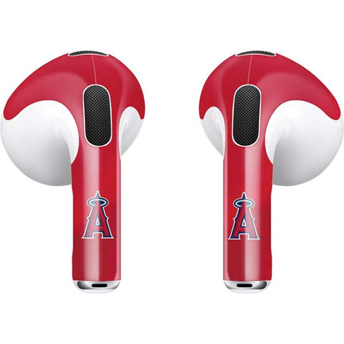 MLB Los Angeles Angels Alternate Jersey Apple AirPods (3rd Gen 2021) Skin