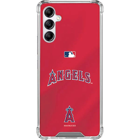 MLB Los Angeles Angels Alternate Jersey Galaxy A15 5G Clear Case