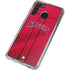 MLB Los Angeles Angels Alternate Jersey Galaxy A21 Clear Case