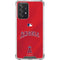 MLB Los Angeles Angels Alternate Jersey Galaxy A52 5G Clear Case