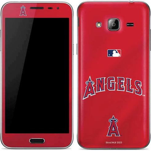 MLB Los Angeles Angels Alternate Jersey Galaxy J3 Skin