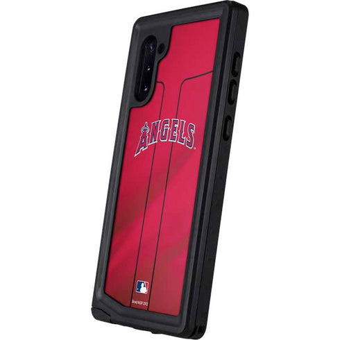 MLB Los Angeles Angels Alternate Jersey Galaxy Note 10 Waterproof Case