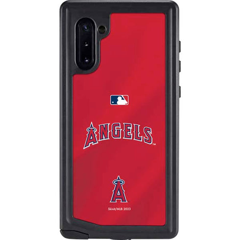 MLB Los Angeles Angels Alternate Jersey Galaxy Note 10 Waterproof Case