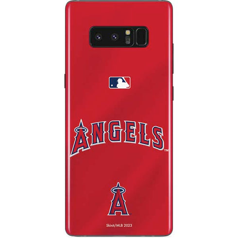 MLB Los Angeles Angels Alternate Jersey Galaxy Note 8 Skin