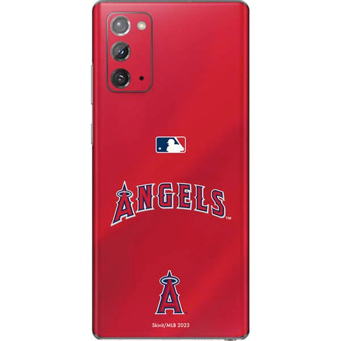 MLB Los Angeles Angels Alternate Jersey Galaxy Note20 5G Skin