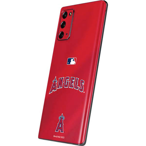 MLB Los Angeles Angels Alternate Jersey Galaxy Note20 5G Skin
