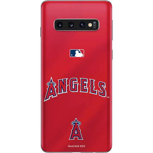 MLB Los Angeles Angels Alternate Jersey Galaxy S10 Skin