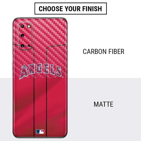 MLB Los Angeles Angels Alternate Jersey Galaxy S20 Skin