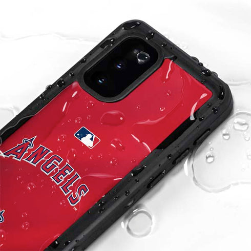 MLB Los Angeles Angels Alternate Jersey Galaxy S20 Waterproof Case