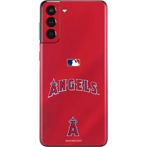 MLB Los Angeles Angels Alternate Jersey Galaxy S21 Plus 5G Skin