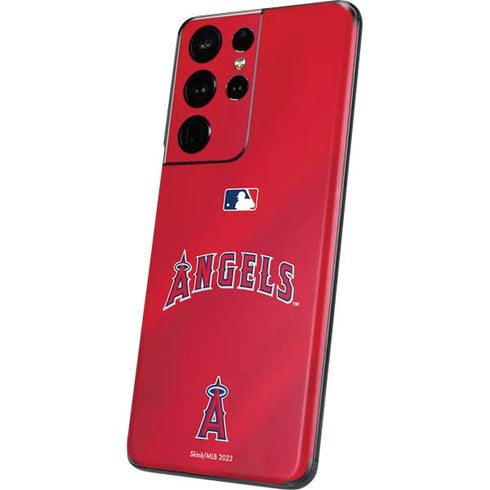 MLB Los Angeles Angels Alternate Jersey Galaxy S21 Ultra 5G Skin