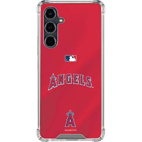 MLB Los Angeles Angels Alternate Jersey Galaxy S23 FE Clear Case
