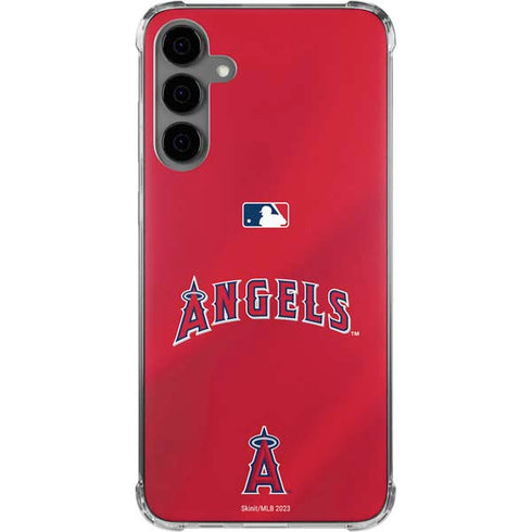 MLB Los Angeles Angels Alternate Jersey Galaxy S24 Plus Clear Case