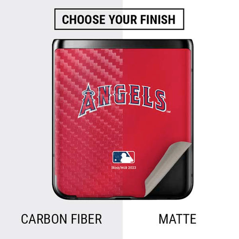 MLB Los Angeles Angels Alternate Jersey Galaxy Z Flip Skin
