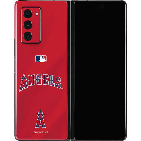 MLB Los Angeles Angels Alternate Jersey Galaxy Z Fold2 5G Skin