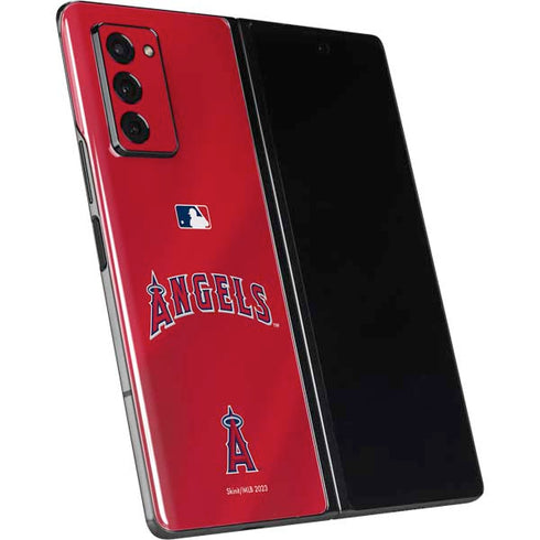 MLB Los Angeles Angels Alternate Jersey Galaxy Z Fold2 5G Skin