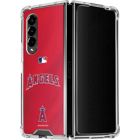 MLB Los Angeles Angels Alternate Jersey Galaxy Z Fold4 5G Clear Case