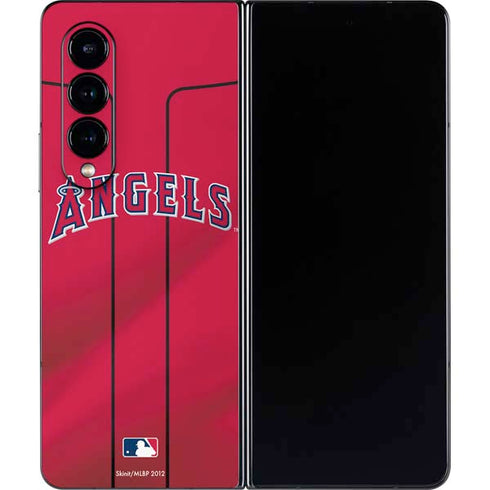 MLB Los Angeles Angels Alternate Jersey Galaxy Z Fold4 5G Skin