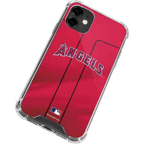 MLB Los Angeles Angels Alternate Jersey iPhone 12 Mini Clear Case