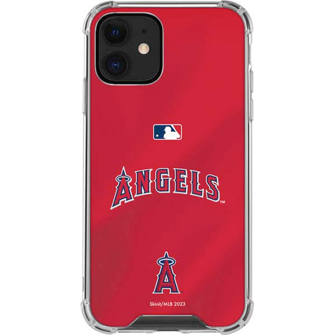 MLB Los Angeles Angels Alternate Jersey iPhone 12 Mini Clear Case