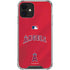 MLB Los Angeles Angels Alternate Jersey iPhone 12 Mini Clear Case
