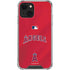 MLB Los Angeles Angels Alternate Jersey iPhone 14 Plus Clear Case